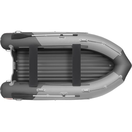 Лодка ПВХ Roger Boat Sfera 4200 (безконусная, средний киль, серый/графит комби)