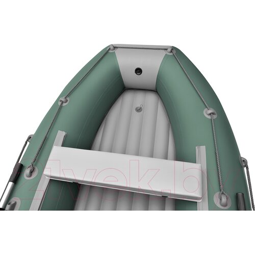 Лодка ПВХ Roger Boat Trofey 2900 (без киля, зеленый/серый)