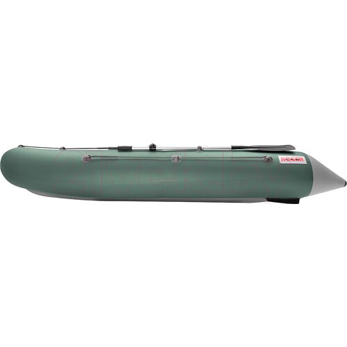 Лодка ПВХ Roger Boat Trofey 2900 (без киля, зеленый/серый)