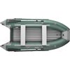 Лодка ПВХ Roger Boat Trofey 2900 (без киля, зеленый/серый)