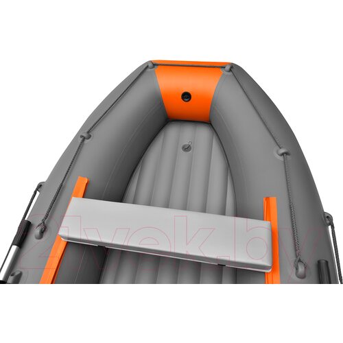 Лодка ПВХ Roger Boat Trofey 3100 (без киля, графит/оранжевый)