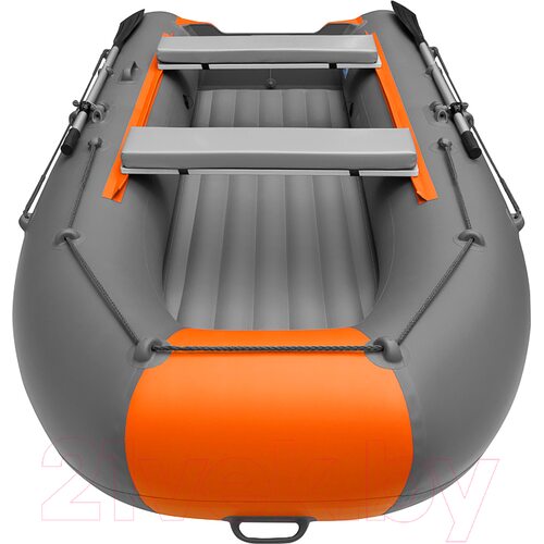 Лодка ПВХ Roger Boat Trofey 3100 (без киля, графит/оранжевый)