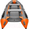 Лодка ПВХ Roger Boat Trofey 3100 (без киля, графит/оранжевый)