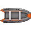 Лодка ПВХ Roger Boat Trofey 3100 (без киля, графит/оранжевый)