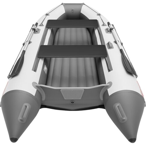Лодка ПВХ Roger Boat Zefir 3300 LT (малокилевой, белый/графит комби)