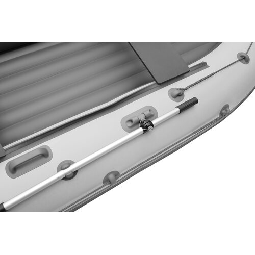 Лодка ПВХ Roger Boat Zefir 3300 LT (малокилевой, белый/графит комби)