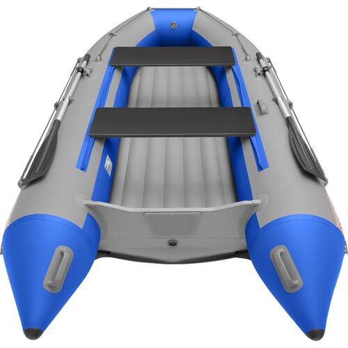 Лодка ПВХ Roger Boat Zefir 3500 LT (малокилевой, серый/синий комби)