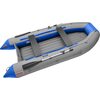 Лодка ПВХ Roger Boat Zefir 3500 LT (малокилевой, серый/синий комби)