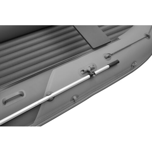 Лодка ПВХ Roger Boat Zefir 3500 (малокилевой, серый/графит комби)