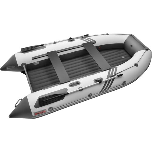 Лодка ПВХ Roger Boat Zefir 4000 (большой киль, белый/графит комби)