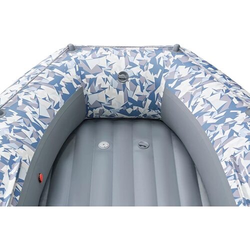 Лодка ПВХ Roger Boat Zefir 4000 (большой киль, битое стекло/серый комби) Лодка ПВХ Roger Boat Zefir 4000 (большой киль, битое стекло/серый комби)