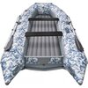 Лодка ПВХ Roger Boat Zefir 4000 (большой киль, битое стекло/серый комби) Лодка ПВХ Roger Boat Zefir 4000 (большой киль, битое стекло/серый комби)