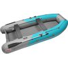 Лодка ПВХ Roger Boat Sfera 3300 (безконусная, малый киль, бирюзовый/серый комби)