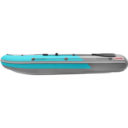 Лодка ПВХ Roger Boat Sfera 3300 (безконусная, малый киль, бирюзовый/серый комби)