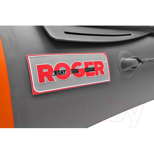 Лодка ПВХ Roger Boat Trofey 3500 (без киля, графит/оранжевый) Лодка ПВХ Roger Boat Trofey 3500 (без киля, графит/оранжевый)