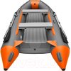 Лодка ПВХ Roger Boat Trofey 3500 (без киля, графит/оранжевый) Лодка ПВХ Roger Boat Trofey 3500 (без киля, графит/оранжевый)