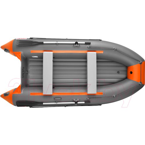 Лодка ПВХ Roger Boat Trofey 3500 (без киля, графит/оранжевый) Лодка ПВХ Roger Boat Trofey 3500 (без киля, графит/оранжевый)