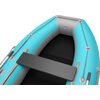 Лодка ПВХ Roger Boat Hunter 3000 (без киля, бирюзовый/серый комби)