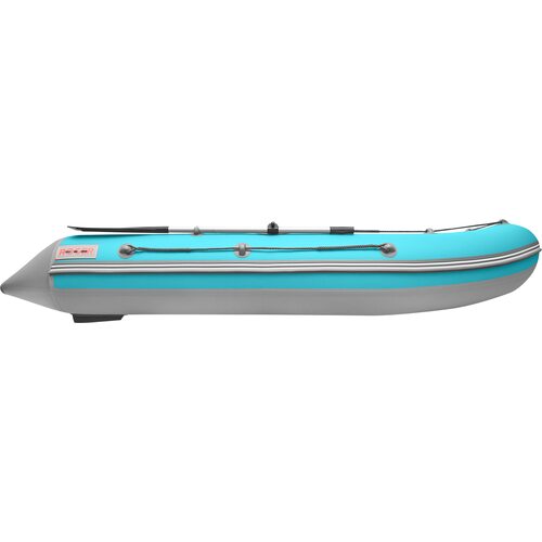 Лодка ПВХ Roger Boat Hunter 3000 (без киля, бирюзовый/серый комби)