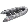 Лодка ПВХ Roger Boat Hunter 3000 (без киля, серый камуфляж/графит комби)