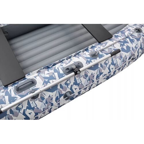Лодка ПВХ Roger Boat Trofey 3500 (без киля, битое стекло/серый комби)