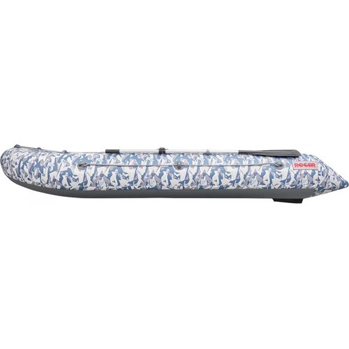 Лодка ПВХ Roger Boat Trofey 3500 (без киля, битое стекло/серый комби)