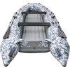 Лодка ПВХ Roger Boat Trofey 3500 (без киля, битое стекло/серый комби)