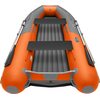 Лодка ПВХ Roger Boat Zefir 3500 (малокилевой, графит/оранжевый комби)