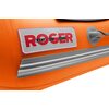 Лодка ПВХ Roger Boat Zefir 3500 (малокилевой, графит/оранжевый комби)