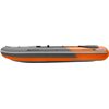 Лодка ПВХ Roger Boat Zefir 3500 (малокилевой, графит/оранжевый комби)