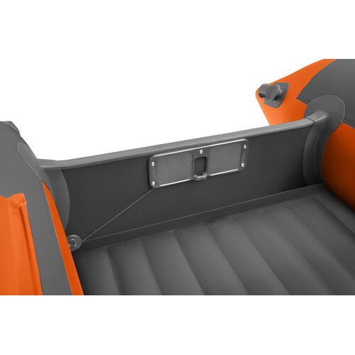Лодка ПВХ Roger Boat Zefir 4400 (большой киль, графит/оранжевый комби)