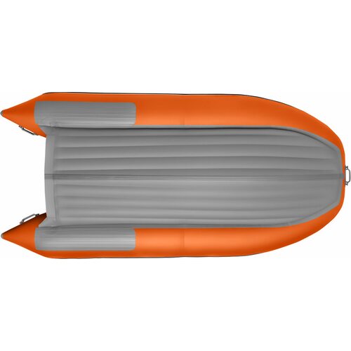 Лодка ПВХ Roger Boat Zefir 4400 (большой киль, графит/оранжевый комби)