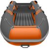 Лодка ПВХ Roger Boat Zefir 4400 (большой киль, графит/оранжевый комби)