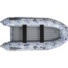 Лодка ПВХ Roger Boat Zefir 4400 (большой киль, битое стекло/серый комби)