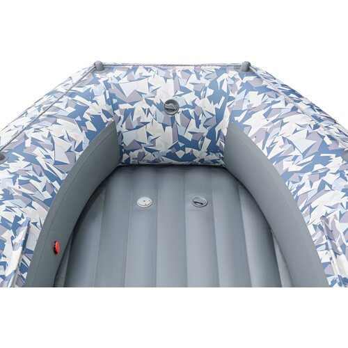 Лодка ПВХ Roger Boat Zefir 4400 (большой киль, битое стекло/серый комби)