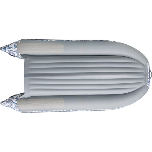 Лодка ПВХ Roger Boat Zefir 4400 (большой киль, битое стекло/серый комби)