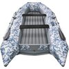 Лодка ПВХ Roger Boat Zefir 4400 (большой киль, битое стекло/серый комби)