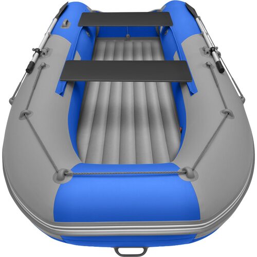 Лодка ПВХ Roger Boat Sfera 3500 (безконусная, малый киль, серый/синий комби)