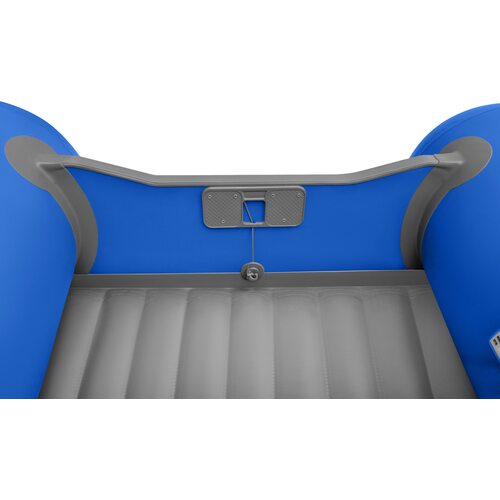 Лодка ПВХ Roger Boat Sfera 3500 (безконусная, малый киль, серый/синий комби)