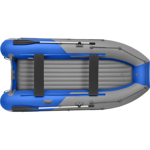Лодка ПВХ Roger Boat Sfera 3500 (безконусная, малый киль, серый/синий комби)