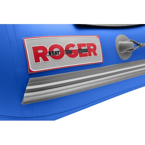 Лодка ПВХ Roger Boat Sfera 3500 (безконусная, малый киль, серый/синий комби)