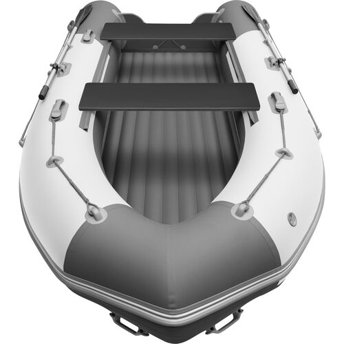 Лодка ПВХ Roger Boat Sfera 4000 (безконусная, средний киль, белый/графит комби)