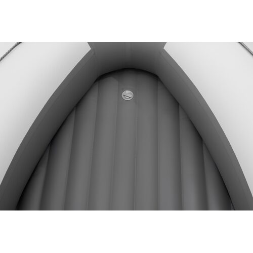 Лодка ПВХ Roger Boat Sfera 4000 (безконусная, средний киль, белый/графит комби)