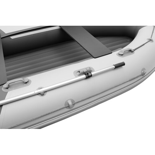 Лодка ПВХ Roger Boat Sfera 4000 (безконусная, средний киль, белый/графит комби)