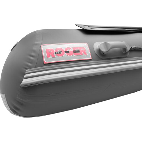 Лодка ПВХ Roger Boat Sfera 4000 (безконусная, средний киль, белый/графит комби)