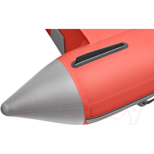 Лодка ПВХ Roger Boat Hunter 3200 (без киля, красный/серый)