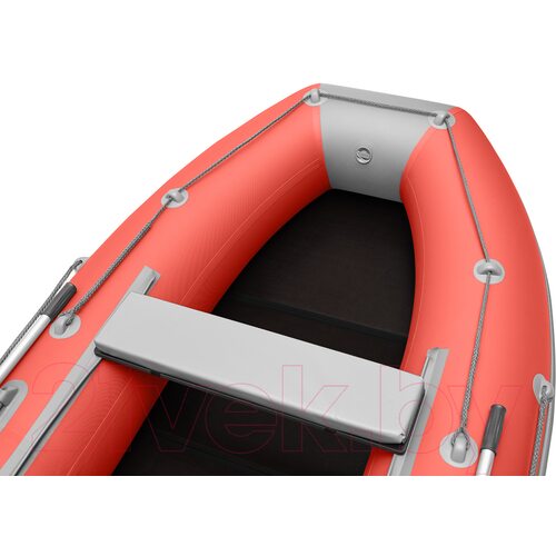 Лодка ПВХ Roger Boat Hunter 3200 (без киля, красный/серый)