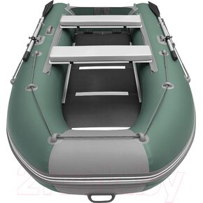 Лодка ПВХ Roger Boat Hunter Keel 3000 (малокилевая, зеленый/серый)