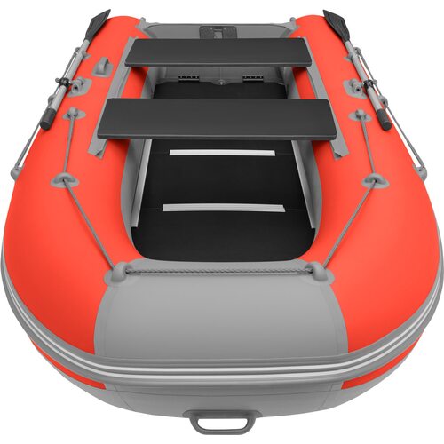 Лодка ПВХ Roger Boat Hunter keel 3200 (малокилевая, красный/серый комби)