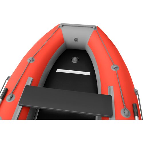 Лодка ПВХ Roger Boat Hunter keel 3200 (малокилевая, красный/серый комби)